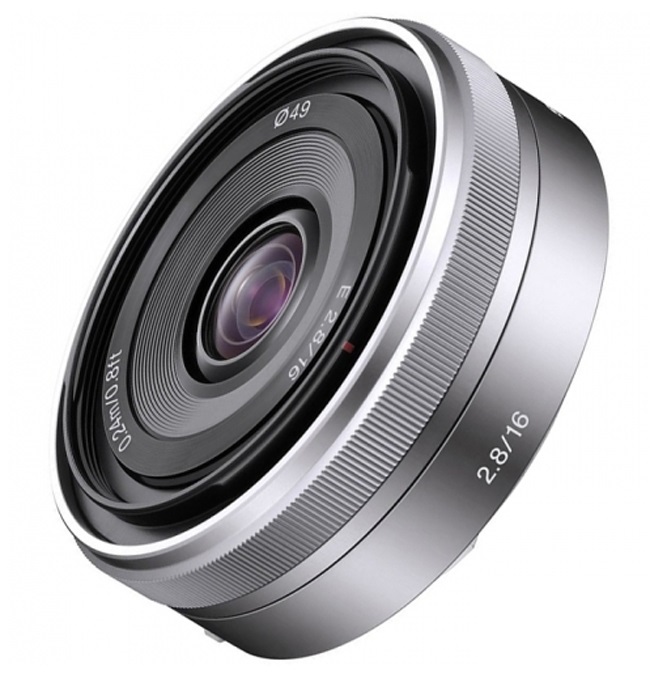 Sony SEL16F28 16mm F2.8 AF Wide Angle Lens f/Sony E-mount
