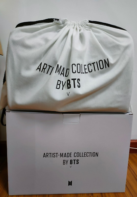 BTS Artist Made Collection V Taehyung Mute Boston Bag Brown Faux