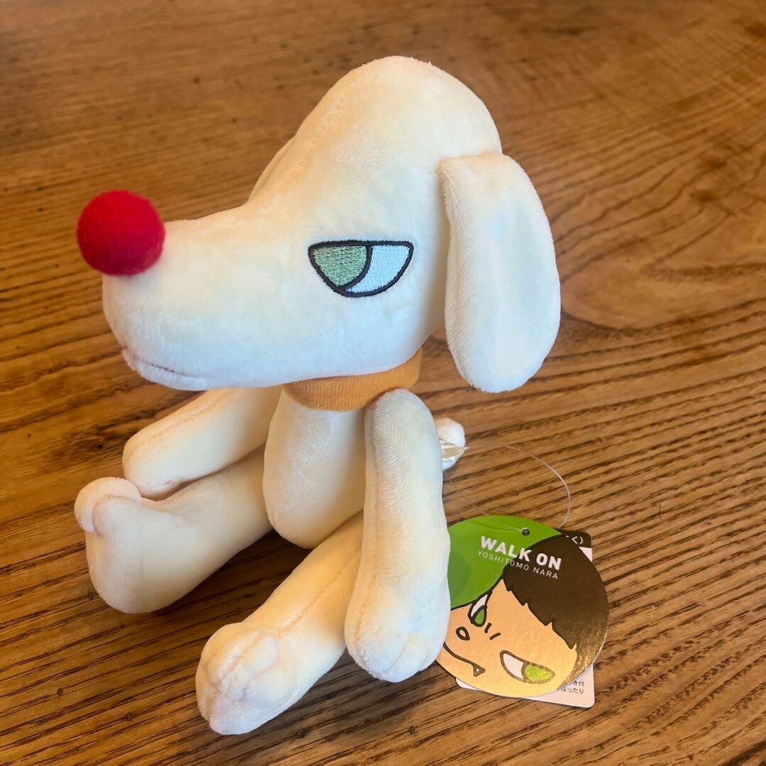 NEW! Yoshitomo Nara WALK ON Plush doll dog pup | eBay