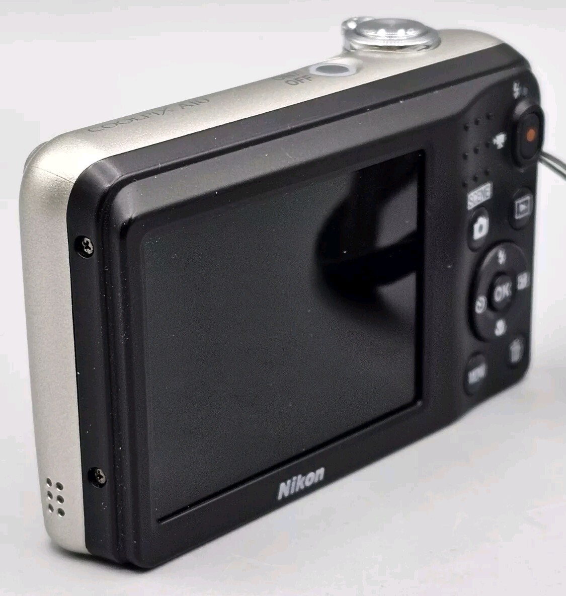 Nikon Coolpix A10 16.1MP Digital Camera 5x Wide Optical Zoom Lens