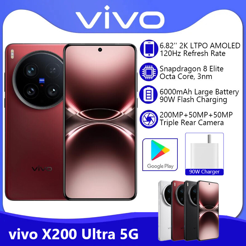 Original ViVO X200 Ultra 5G Samrtphone Snapdragon 8 Elite NFC