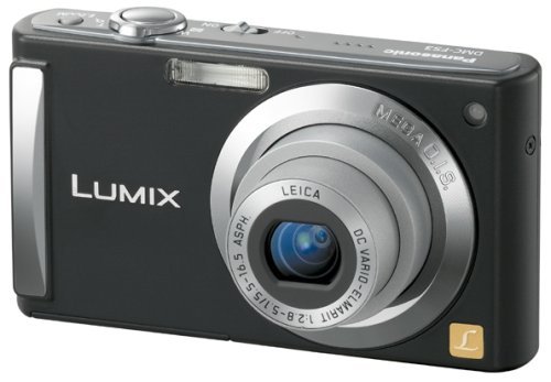 Panasonic Digital Camera LUMIX FS3 8 MP Black DMC-FS3-K Japanese