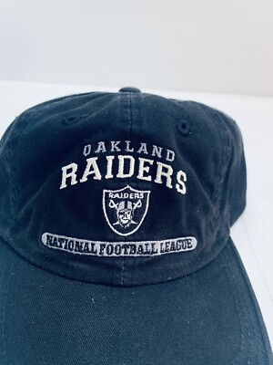 Oakland Raiders Vintage 90s Logo Athletic NFL SnapBack Hat Cap