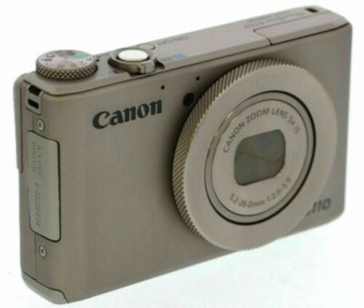 Canon PowerShot S110 compact digital Camera 5x zoom lens *silver