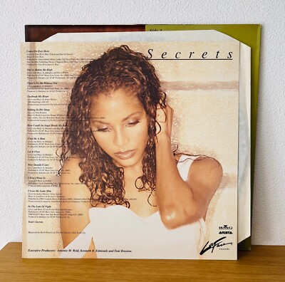 Toni Braxton / Secrets 1996 EU ORIGINAL 1LP Vinyl LaFace Records