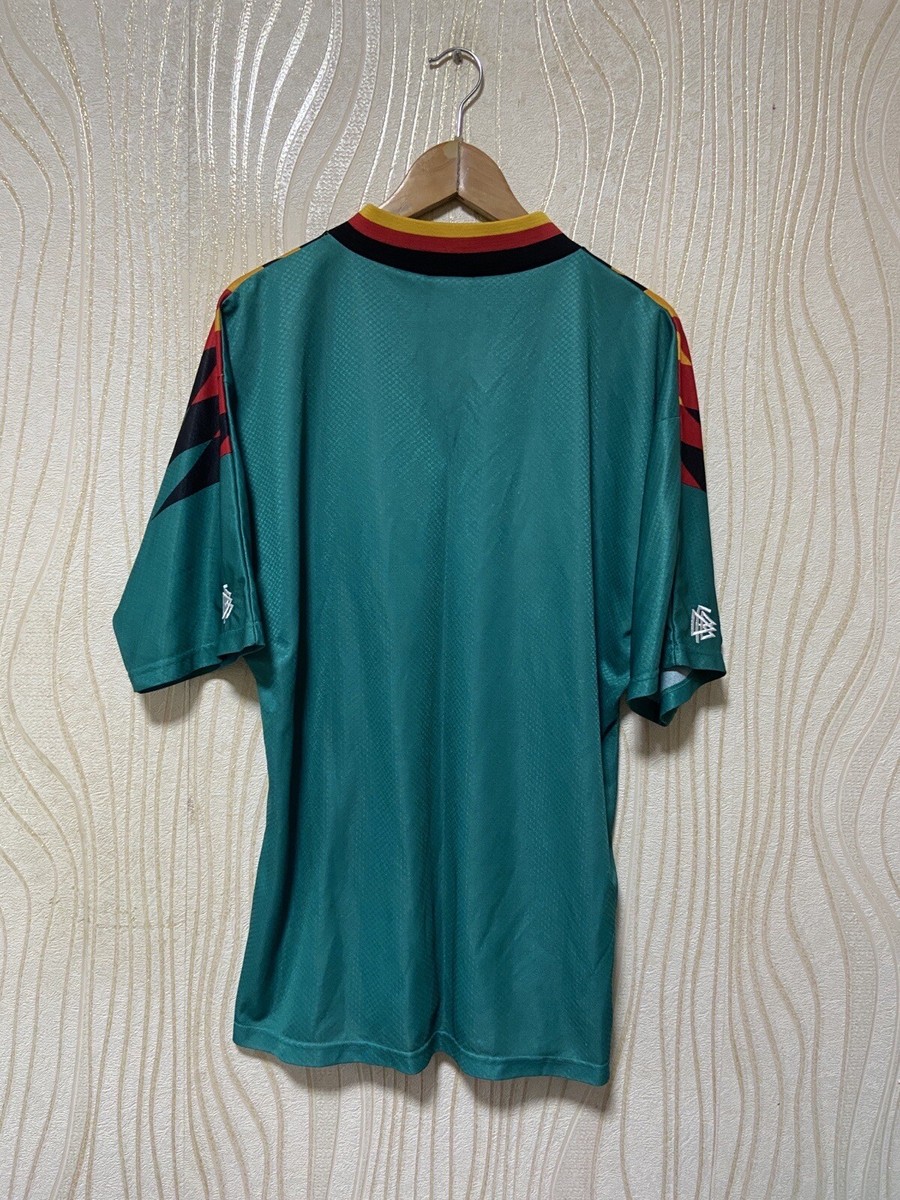 GERMANY 1994 1996 AWAY FOOTBALL SHIRT SOCCER JERSEY ADIDAS sz 42