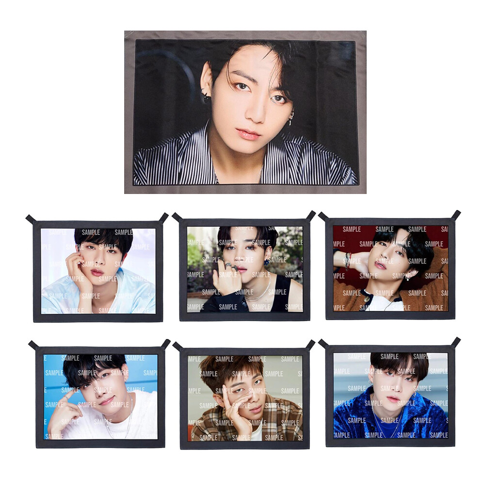 BTS BE OFFICIAL MERCH Fabric Poster Jungkook V Jimin Jin Suga J