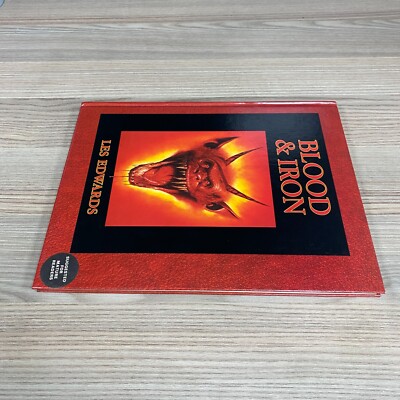 BLOOD & AND IRON HARDBACK GAMES WORKSHOP BOOK LES EDWARDS 1989