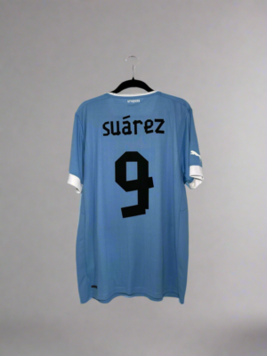 Uruguay Suarez #9 - Puma - 2013/2014 - HOME Kit | eBay