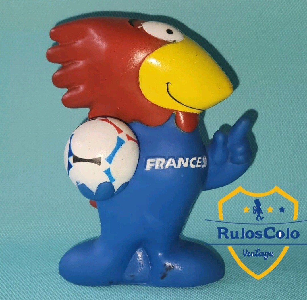 FOOTIX vintage FRANCE 1998 FIFA WORLD CUP Squeeze Vinyl rubber