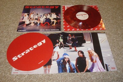 Twice - Strategy. Target Peppermint Vinyl LP Record Poster Slip