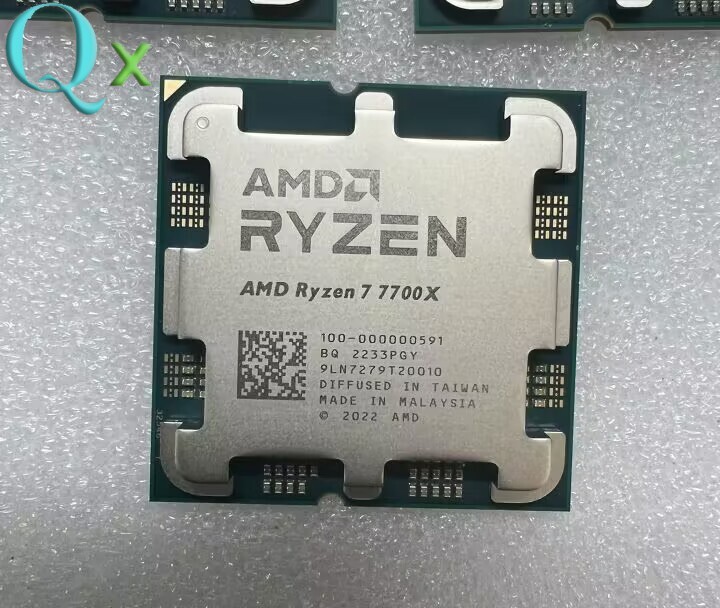 AMD Ryzen 7 7700X R7 7700X AM5 CPU Processor 4.5 GHz 8-Core 16
