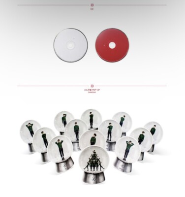 EXO Winter Special Album Miracles in December CD+PhotoCard (Korea