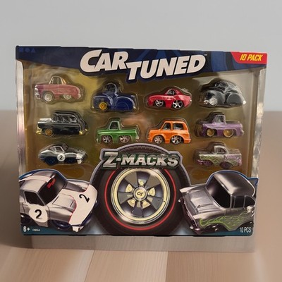Car Tuned Z-Macks 10 Pack Diecast Metal Cars W/Exclusive Purple