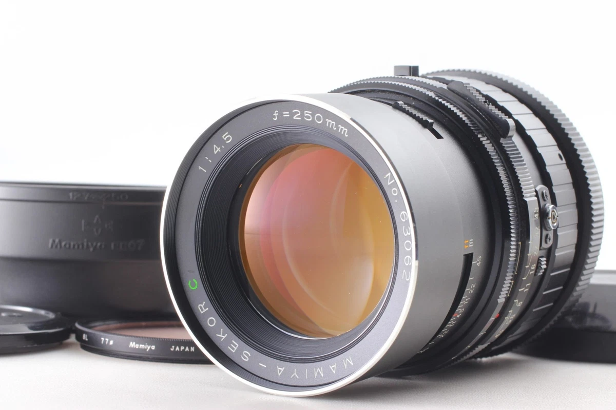 Mamiya f/4.5 Camera Lenses 250mm Focal for sale | eBay