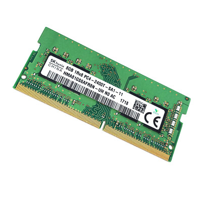 SK Hynix 8GB DDR4-2400Mhz 1RX8 SO-DIMM RAM PC4-19200S 1.2V 260-Pin