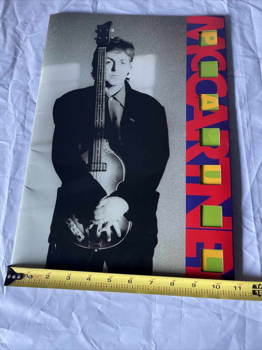 Paul McCartney Concert Program & Magazine 1989 1990 World Tour | eBay