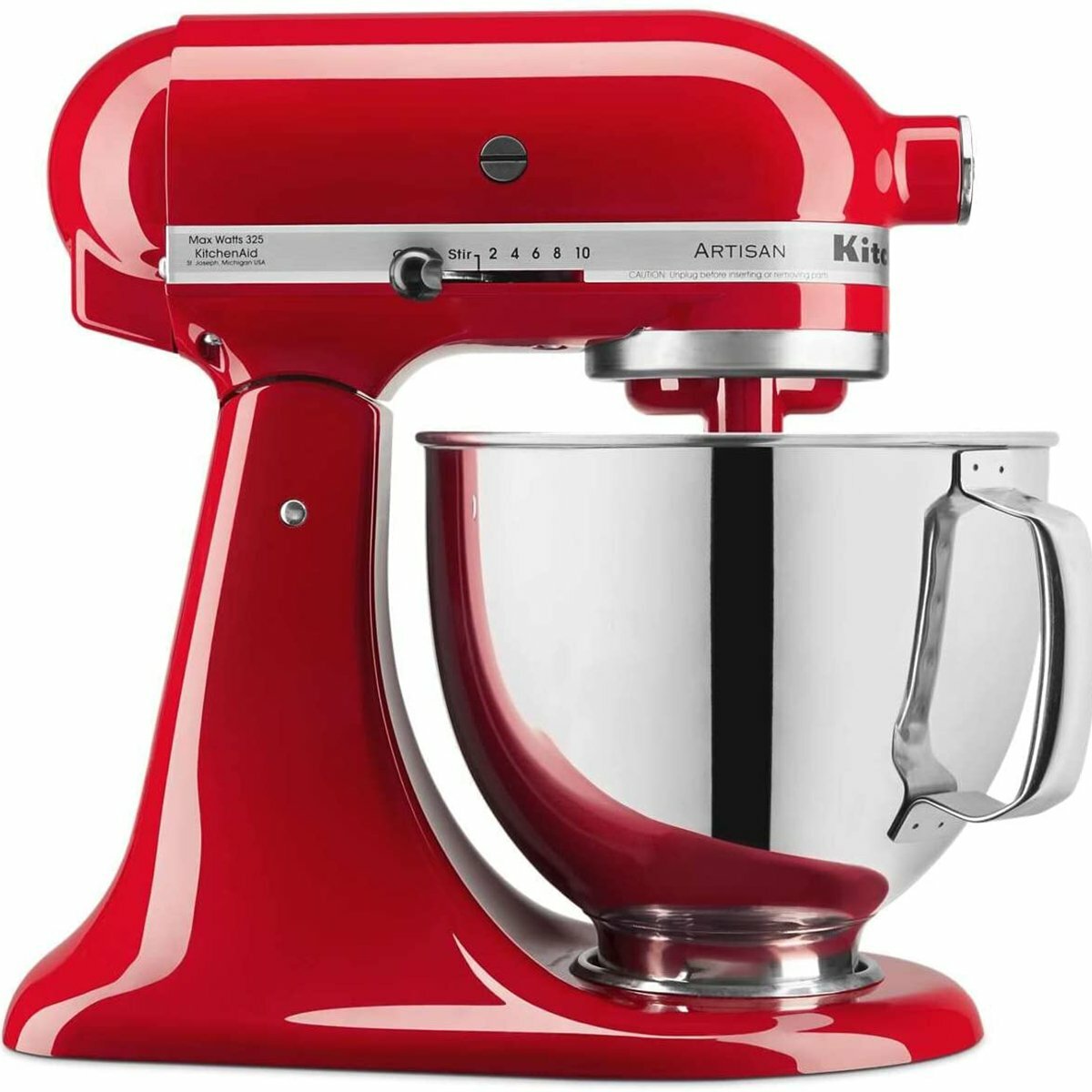 KitchenAid 5-Quart Artisan Tilt-Head Stand Mixer | Passion Red | eBay