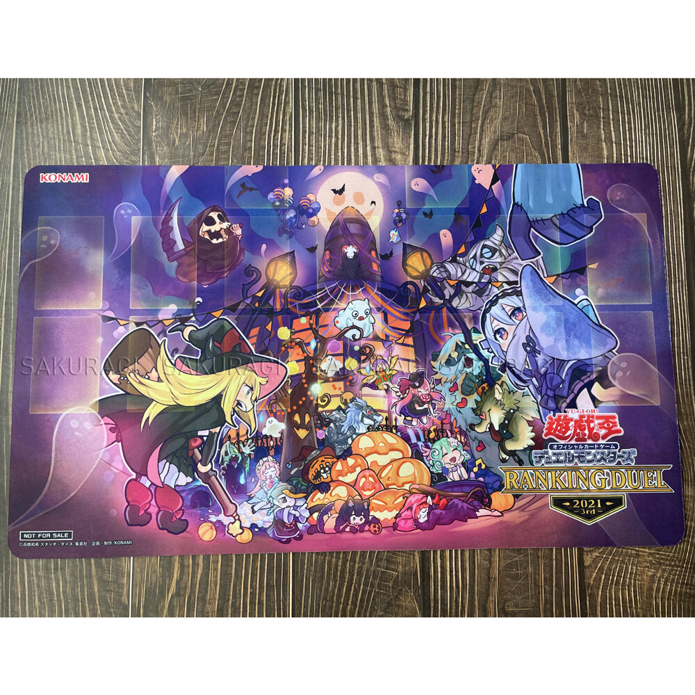 YuGiOh Playmat Ghostrick Festival TCG CCG Table Play Pad Trading
