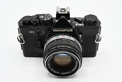 Olympus Black OM-2 w/ 50mm f/1.8 student camera kit - Very Good | eBay