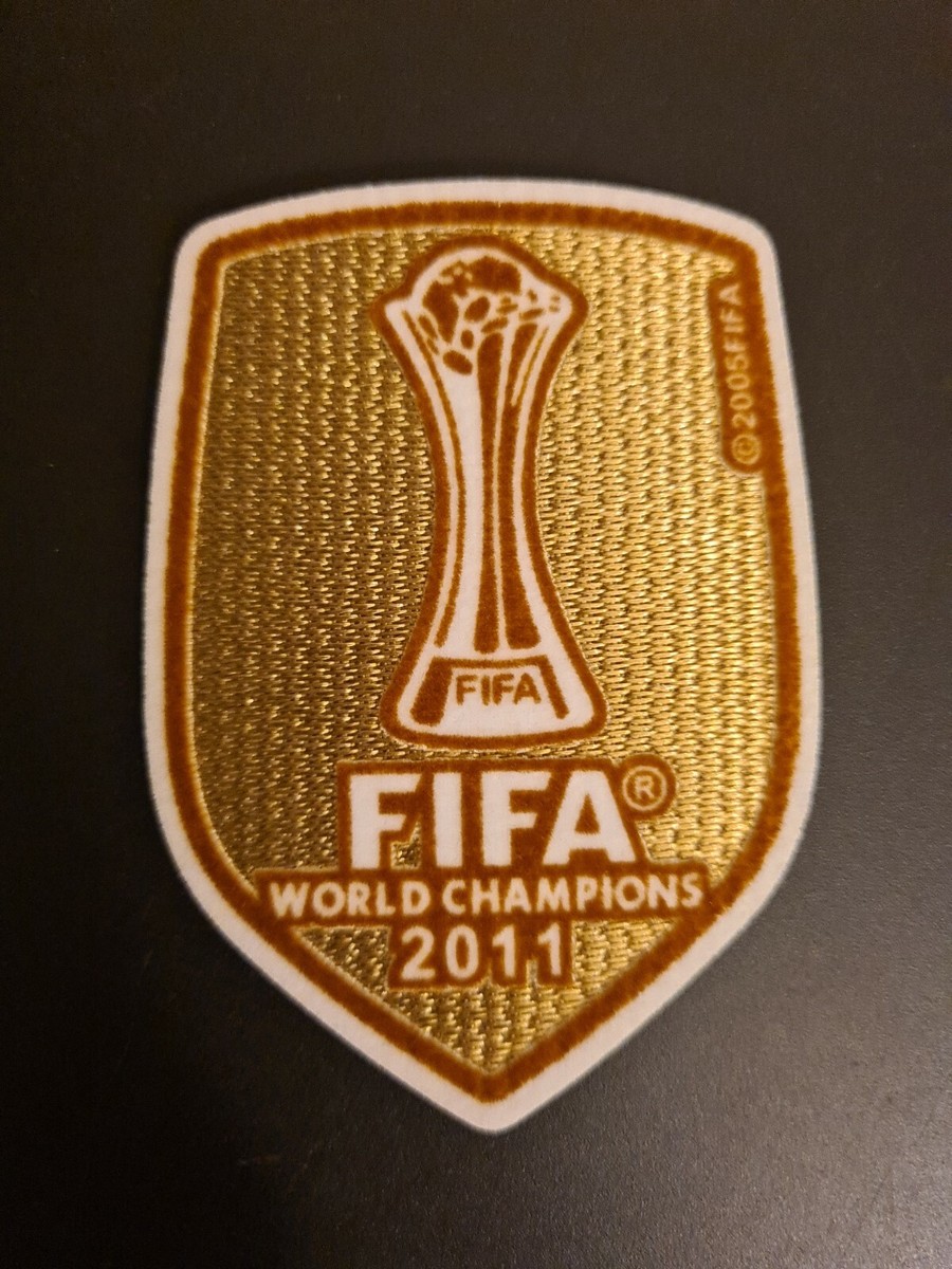 2011 Barcelona World Champions League Winner Badge Patch Soccer