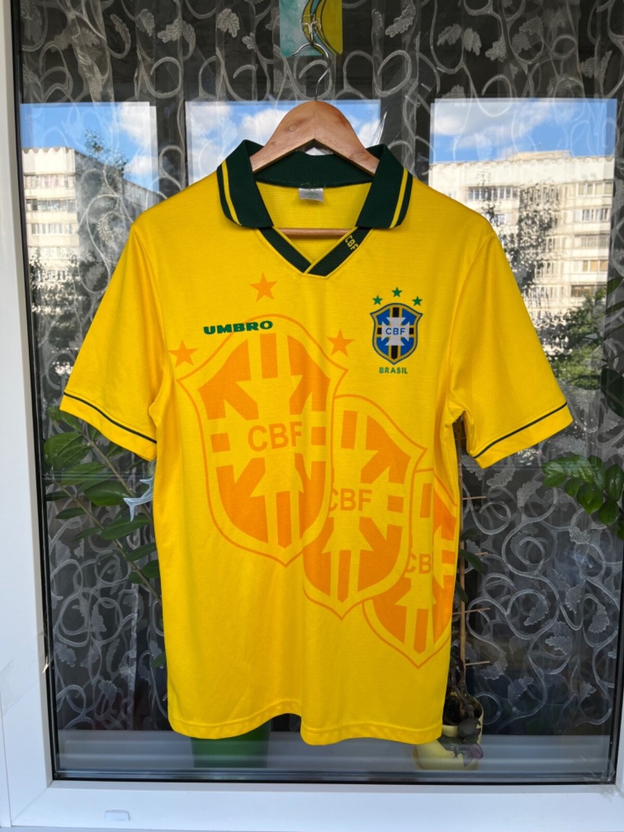 Vintage 1994/1997 Umbro Brazil National Team Football Soccer