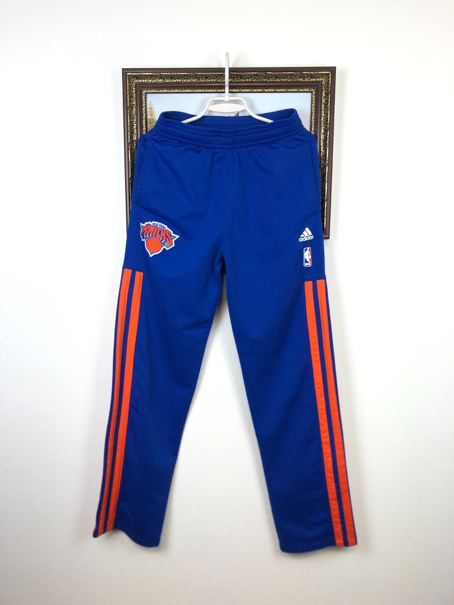 Vintage Adidas New York Knicks NBA Track Pants Sweatpants Blue
