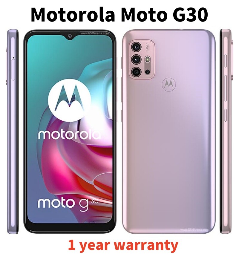 Motorola Moto G30 XT2129 128GB+6GB 64MP 4G LTE Unlocked Smartphone