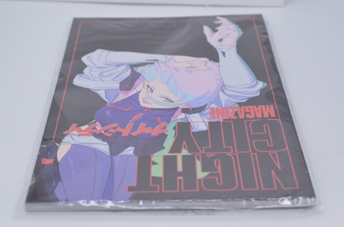 Cyberpunk Edgerunners Night City Magazine Staff Art Book Official