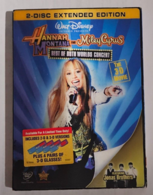 hannah montana & miley cyrus BEST OF BOTH WORLDS CONCERT 3D DVD 4