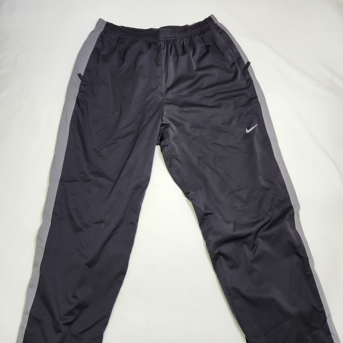 Nike Golf Pull Over Windbreaker Pants Mens Size Large Gray with