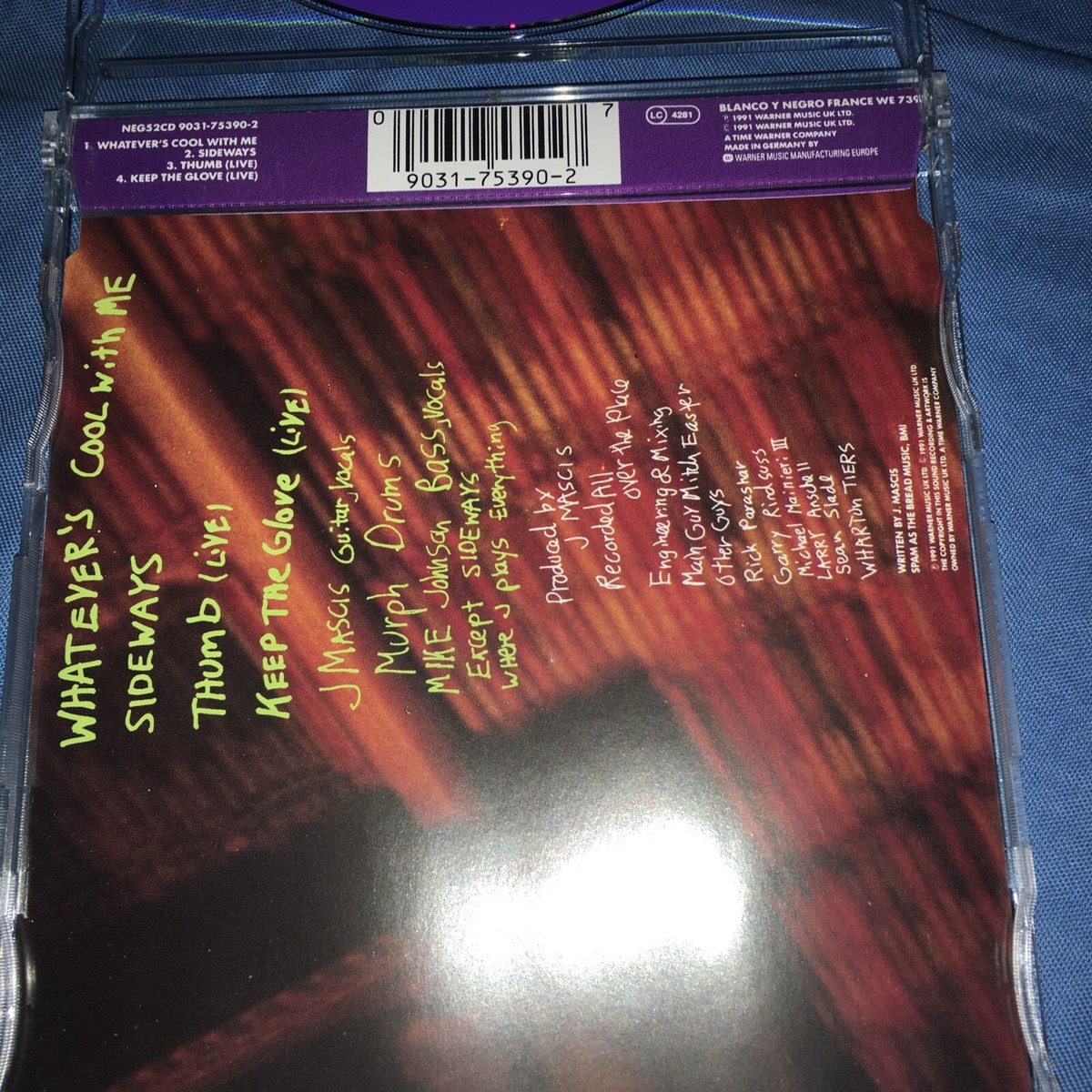 DINOSAUR JR. - Whatever's Cool With Me - EP - IMPORT CD Single