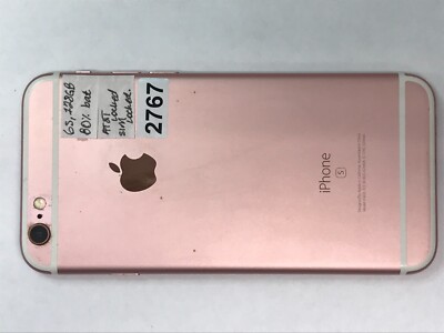 AT&T Apple iPhone 6S 128GB 4G LTE Gold Camera Smart Cell Phone