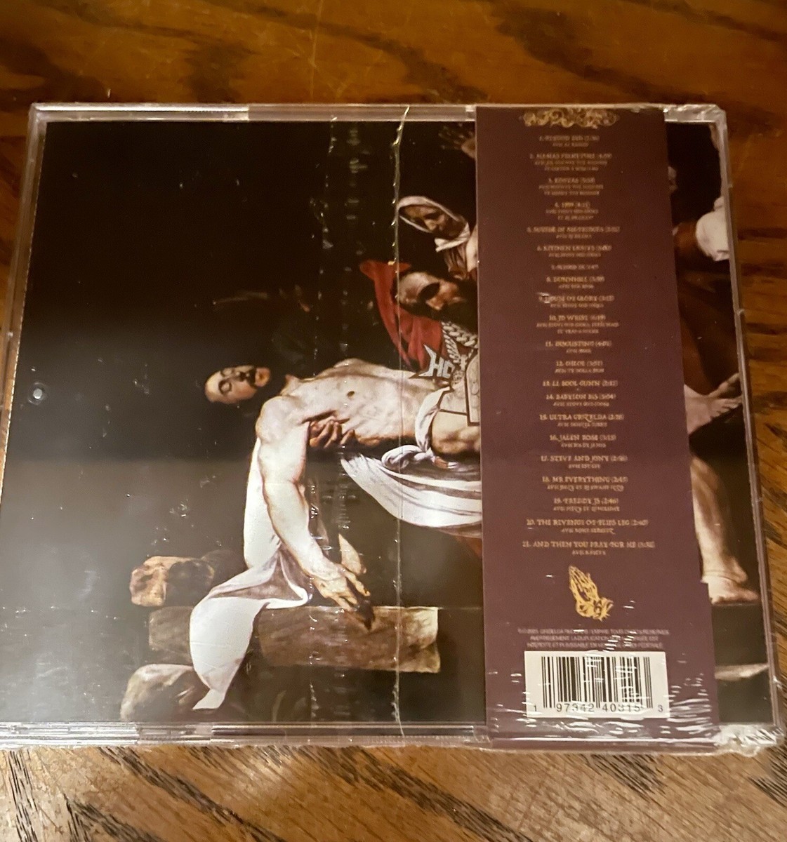 Westside Gunn AND THEN YOU PRAY FOR ME OBI Mona Lisa Cover -Virgil