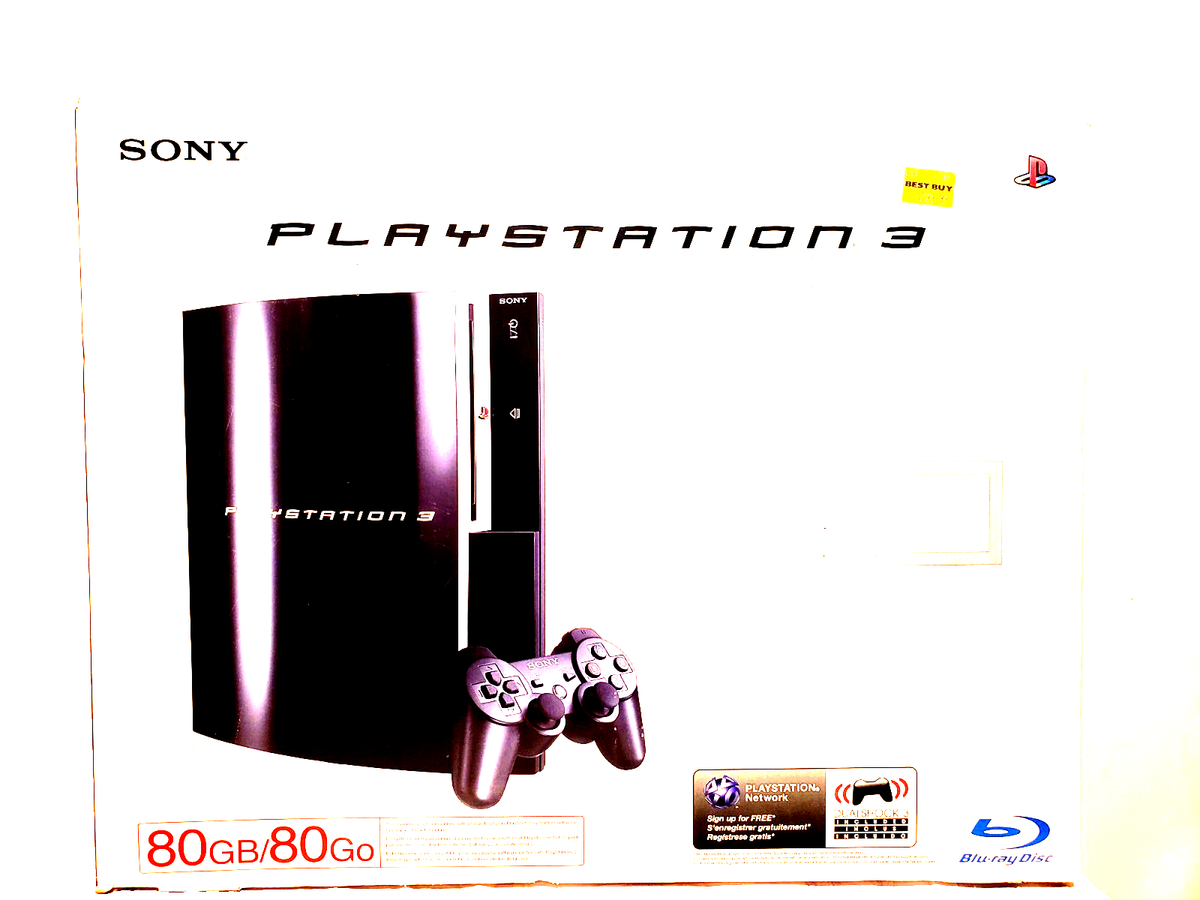 Sony PlayStation 3 80GB Console - Black for sale online | eBay