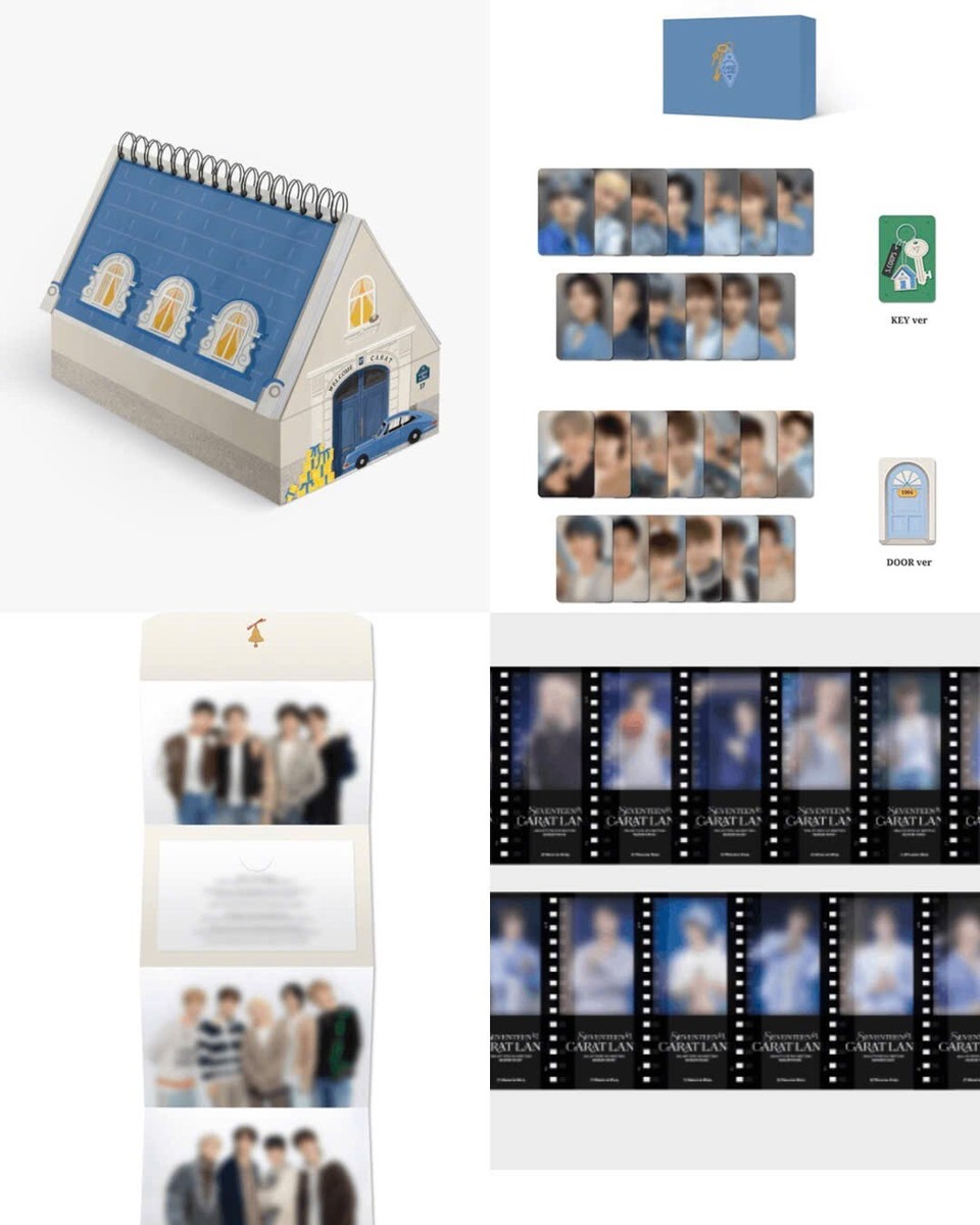 Seventeen Carat Land Memory Book Photocard Official Genuine 8th