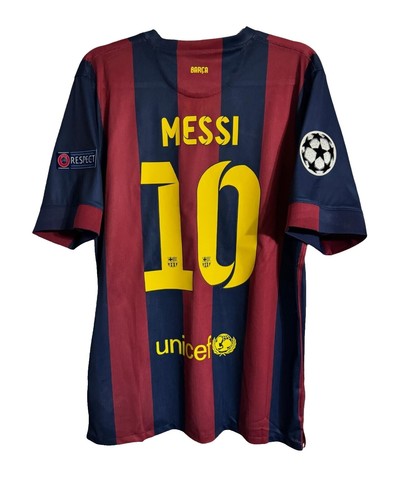 Nike Barcelona 19/20 Messi #10 Home Match Jersey (US M Size