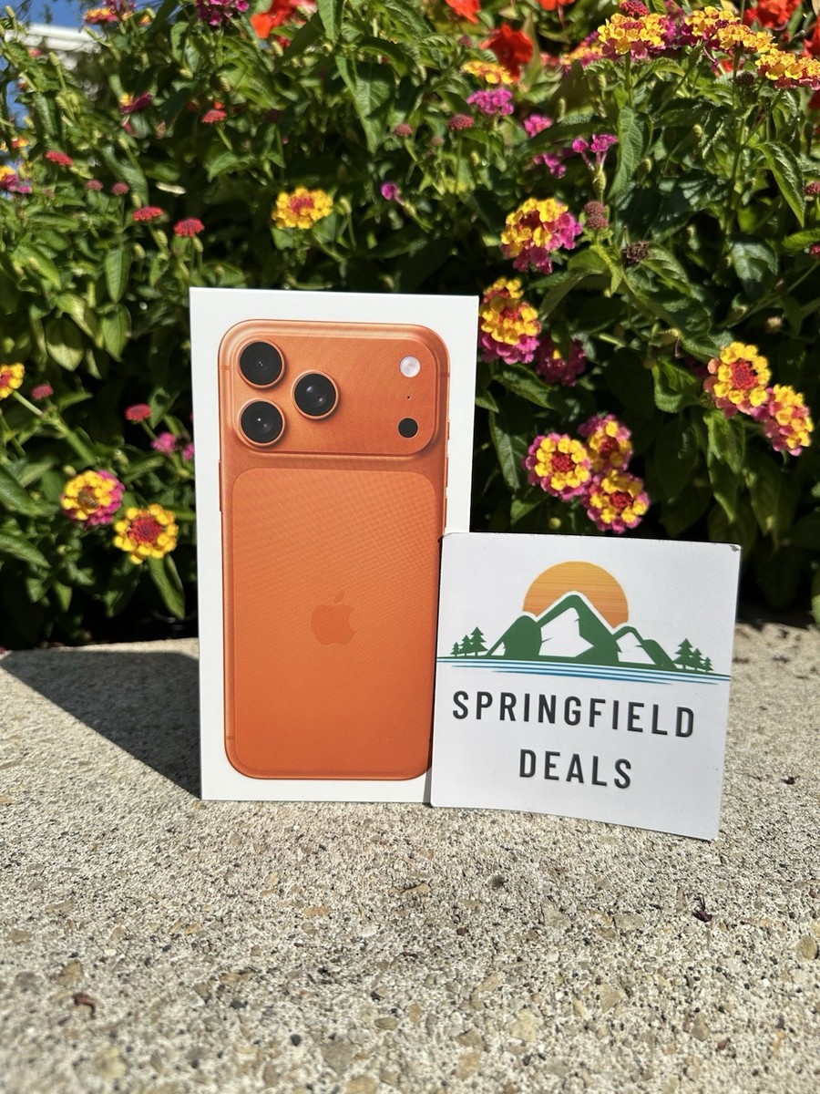 Apple iPhone 17 Pro Max UNLOCKED 256GB Cosmic Orange ✓ SHIPS