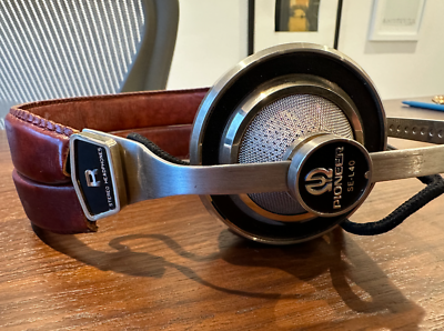 Vintage Pioneer SE-L40 Hi-fi Stereo Headphones - Museum Quality