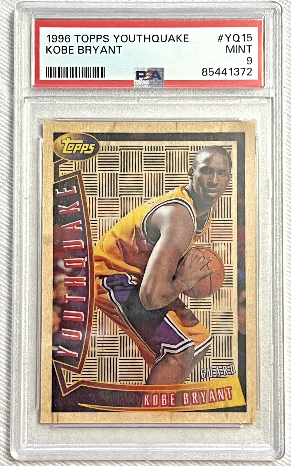 Kobe Bryant 1996 Topps #YQ15 Youthquake Price Guide - Sports Card