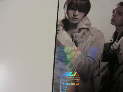 JYJ The Beginning New Limited Edition 1ST ALBUM Signed CD | eBay