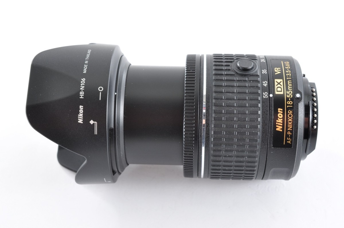 Nikon AF-P DX Nikkor 18-55mm f/3.5-5.6G VR Lens From Japan [Near
