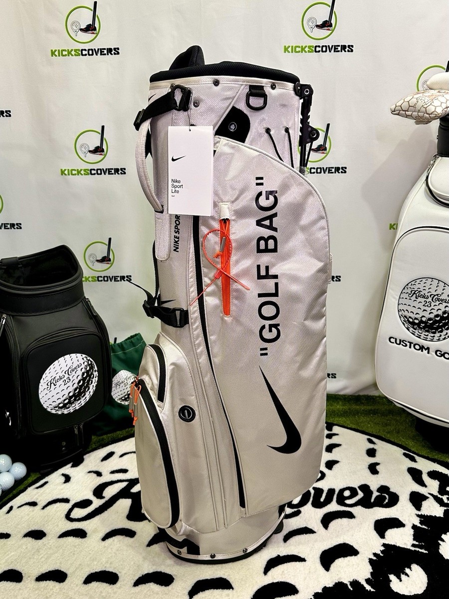 Nike Sport Lite “GOLF BAG” Off-White Inspired Golf Bag W/ Zip Tie