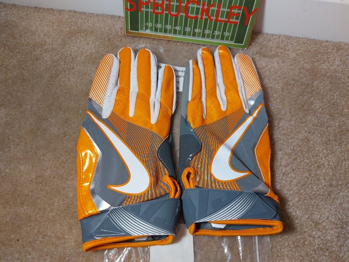 NIKE VAPOR JET 4 NCAA TENNESSEE VOLS RECEIVERS FOOTBALL GLOVES