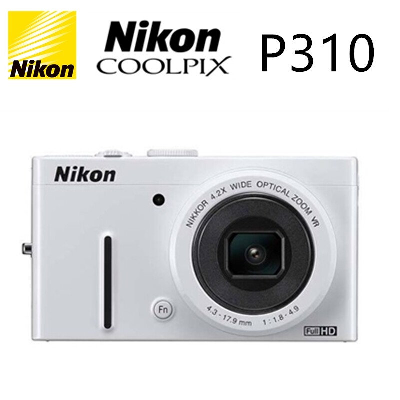 Nikon COOLPIX P310 16.0MP Compact Digital Camera Full HD 1080p