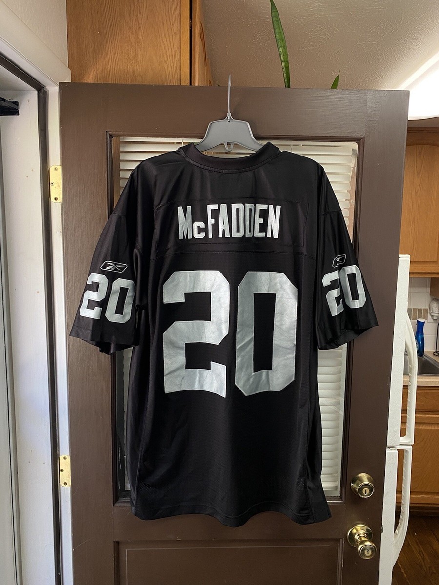 Authentic Oakland Raiders #20 Darren McFadden NFL Football Jersey
