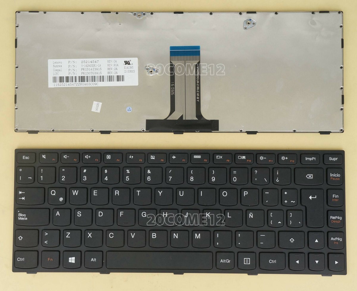 New For Lenovo B40-30 B40-45 B40-70 B40-80 Keyboard LA Latin