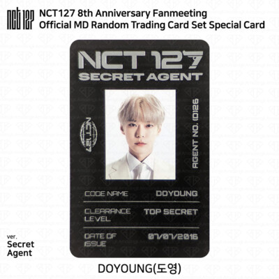 NCT127 8th Anniversary Fanmeeting Official MD Random Trading Card