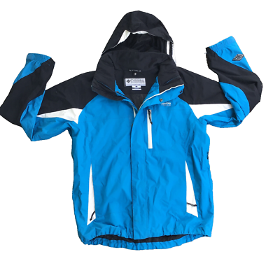 Columbia Titanium Omni Tech Shell Jacket Men Large Winter