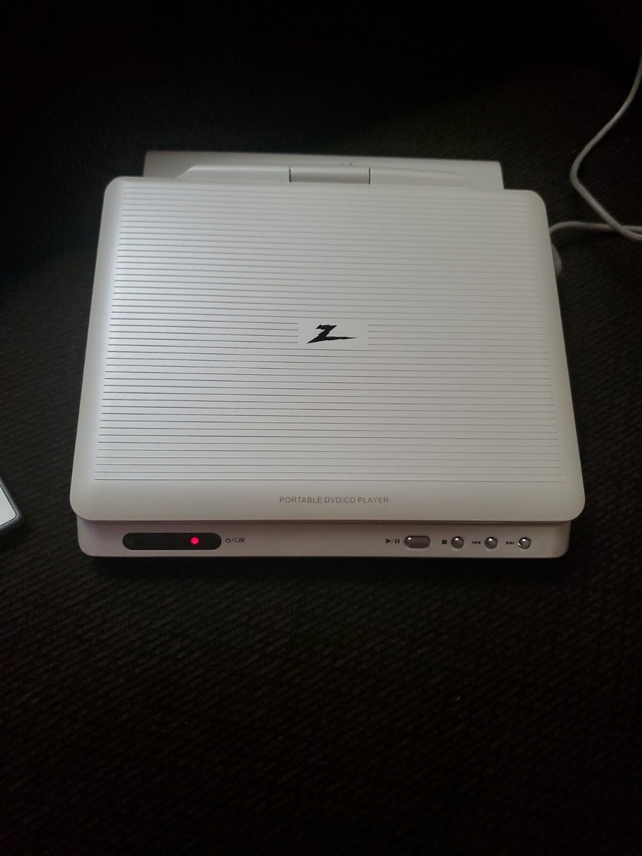 Zenith DVP615 Portable DVD Player with remote and Mintek power